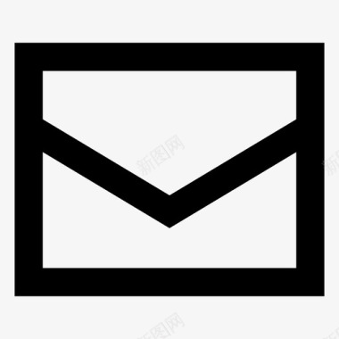 信封电子邮件邀请图标图标