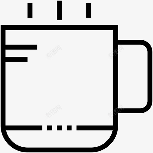 马克杯咖啡杯热饮图标svg_新图网 https://ixintu.com 咖啡杯 大海 热茶 热饮 现代商业品牌图标 茶杯 马克杯
