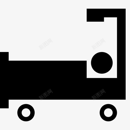 病床人病人图标svg_新图网 https://ixintu.com 人 人体象形文字 病人 病床