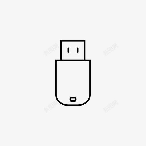 usb数据内存图标svg_新图网 https://ixintu.com usb 内存 技术 数据 文具 记忆棒