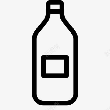 瓶子厨房酒图标图标