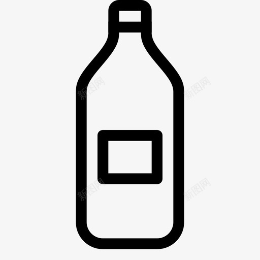 瓶子厨房酒图标svg_新图网 https://ixintu.com 厨房 多蒂 瓶子 葡萄酒 酒 酱汁