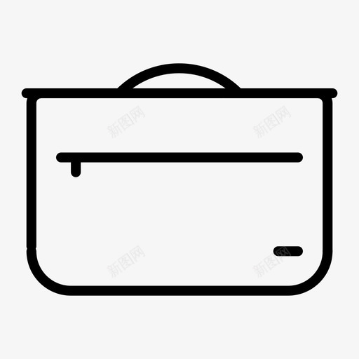 公文包袋子袖子袋图标svg_新图网 https://ixintu.com 公文包 手提袋 技术箱 袋子 袖子袋