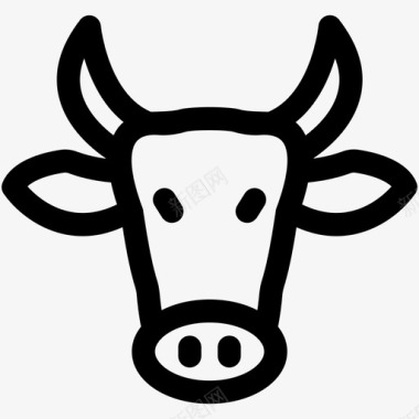 牛1动物图标图标