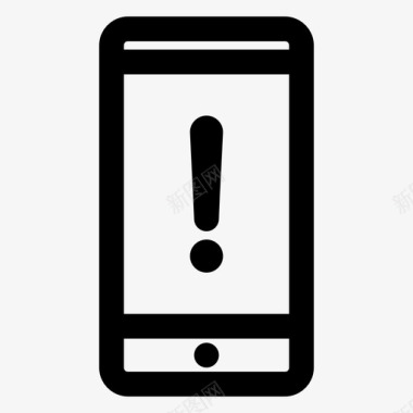 警告电话android手机图标图标