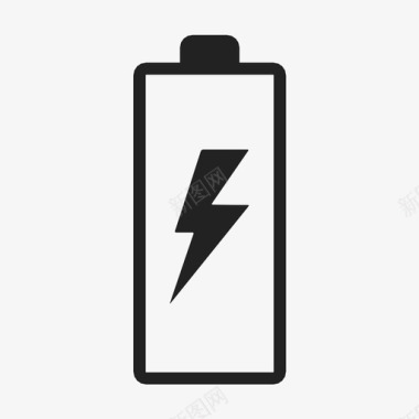 电池标志电池充电充电图标图标