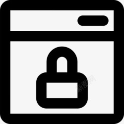 X浏览器安全浏览器加密受保护的连接图标高清图片