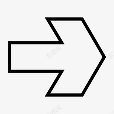 右箭头箭头导向图标图标