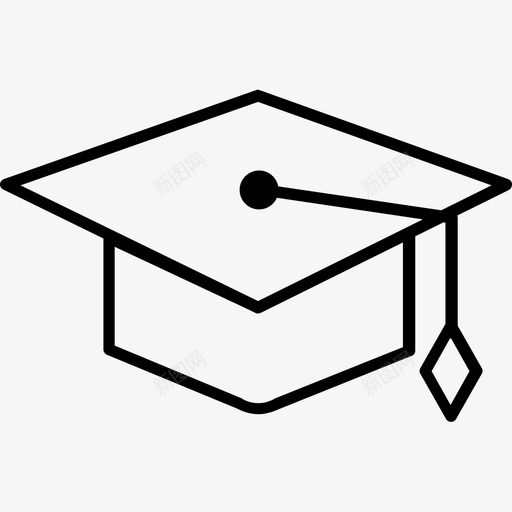学位学士文凭图标svg_新图网 https://ixintu.com 大学 学位 学士 学校 教育项目 文凭 毕业