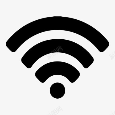 全wifi互联网信号图标图标