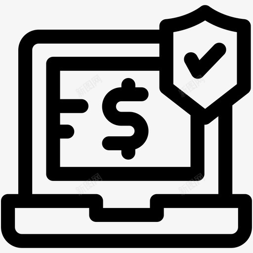 安全银行安全投资pin图标svg_新图网 https://ixintu.com pin 个人 安全 安全投资 安全银行 密码 帐户 货币保护 货币安全 货币盾 金融和支付可爱的图标