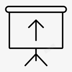 大屏幕视频上传投影屏大屏幕显示屏图标高清图片