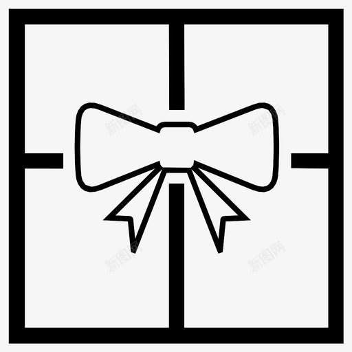 礼品礼盒免费图标svg_新图网 https://ixintu.com 免费 套餐 礼品 礼物 礼盒