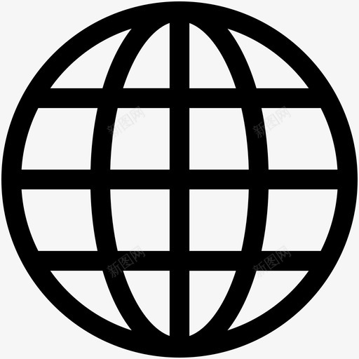 全球全球覆盖地图图标svg_新图网 https://ixintu.com 世界地图 全球 全球覆盖 地图 搜索引擎优化和营销可爱的图标 星球 海洋