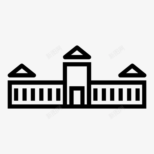 纪念碑建筑地产图标svg_新图网 https://ixintu.com 博物馆 图像 地产 建筑 旅游 旅游景点 纪念碑