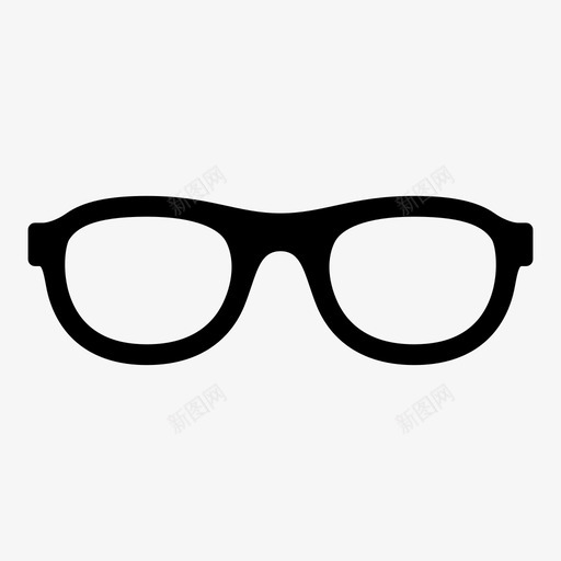 眼镜教育1图标svg_新图网 https://ixintu.com 教育1 眼镜
