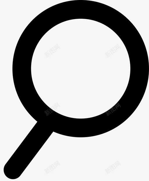 搜索查找放大镜图标svg_新图网 https://ixintu.com 搜索 放大镜 查找 简单的音乐播放器图标 缩放 观察
