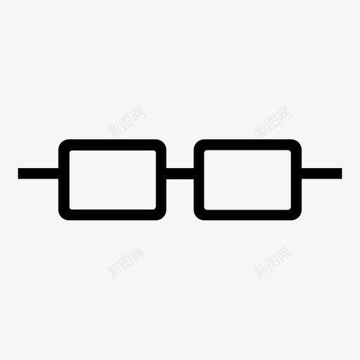 眼镜护目镜镜片图标svg_新图网 https://ixintu.com 保护 护目镜 眼睛眼镜视力 眼镜 视力 镜片