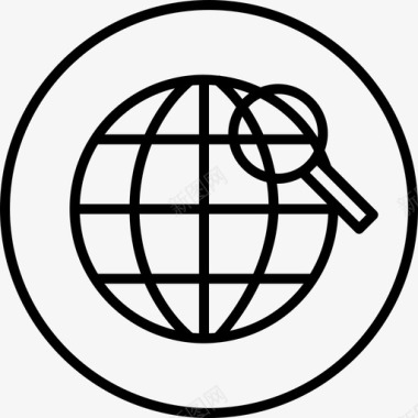 搜索全球全球国际图标图标