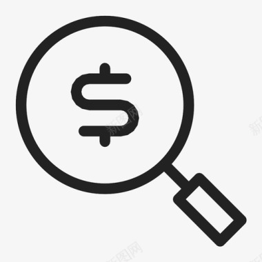 资金搜索审计业务图标图标