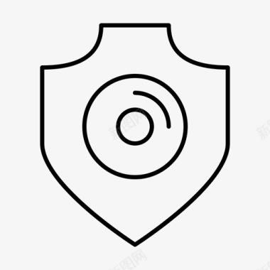 磁盘保护安全图标图标