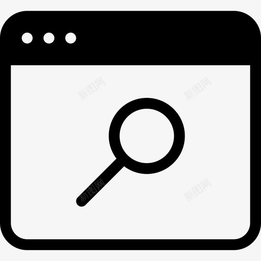 搜索页面应用程序gps图标svg_新图网 https://ixintu.com gps pin 位置 地图 应用程序 搜索页面 窗口和应用程序实心图标