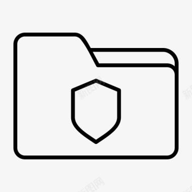 安全文件夹文件存储文件保护图标图标