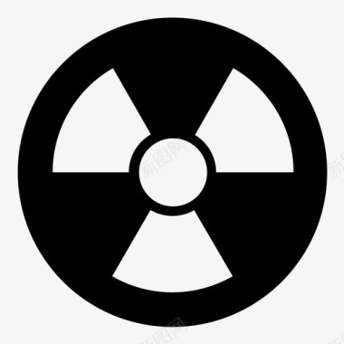 放射性能量核图标图标
