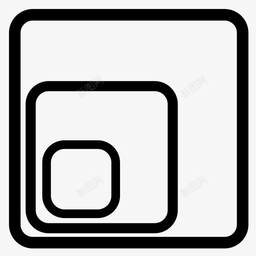 同心松散立方体形状图案图标svg_新图网 https://ixintu.com 几何 同心松散立方体 图案 对象 层 形状 方形层 生长 绘制 耦合 运动