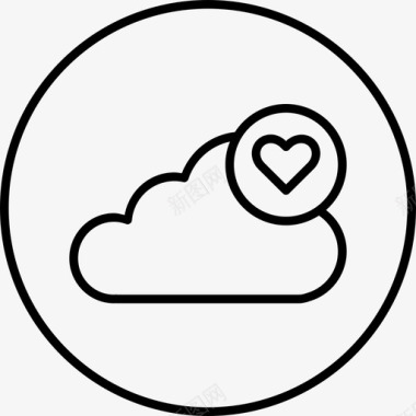 云收藏夹服务器图标图标