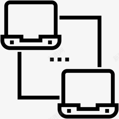 网络客户机服务器计算机服务器图标图标
