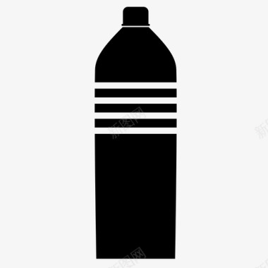 水瓶喝渴图标图标