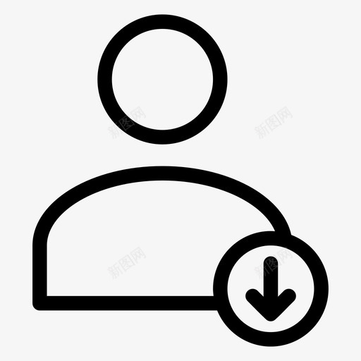 用户用户个人图标svg_新图网 https://ixintu.com 个人 用户 用户下载 用户组 用户配置文件 电话联系人