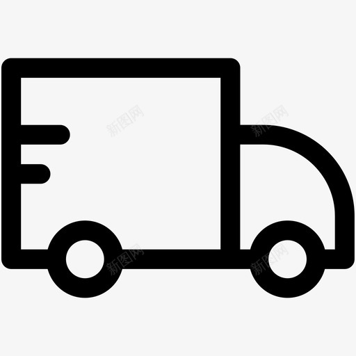 送货车货运货车图标svg_新图网 https://ixintu.com 货 车 运货车 运输可爱的图标 送货车