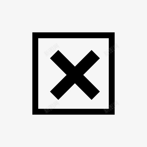取消后退关闭图标svg_新图网 https://ixintu.com 关闭 删除 取消 后退 工作 计算机 退出