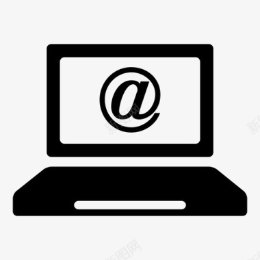 笔记本电子邮件通讯计算机图标图标