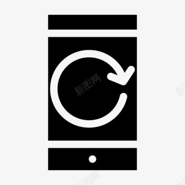 智能手机刷新android手机图标图标