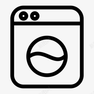 洗衣机清洁剂布图标图标