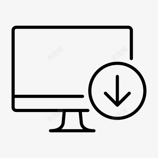系统升级计算机软件更新图标svg_新图网 https://ixintu.com 在线项目 系统升级 系统更新 计算机 软件更新 防病毒下载