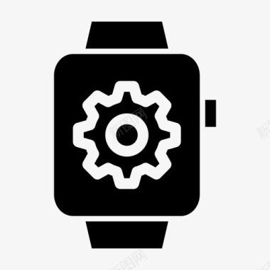 智能手表设置苹果智能手表时钟图标图标