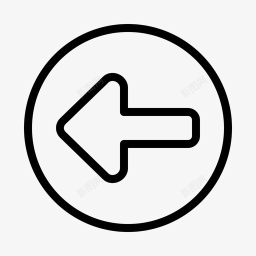 左指示器方向指示图标svg_新图网 https://ixintu.com 左指示器 指示 方向 汽车服务 规则 转弯
