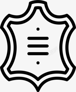 皮革样本皮革样本缝纫裁剪图标高清图片