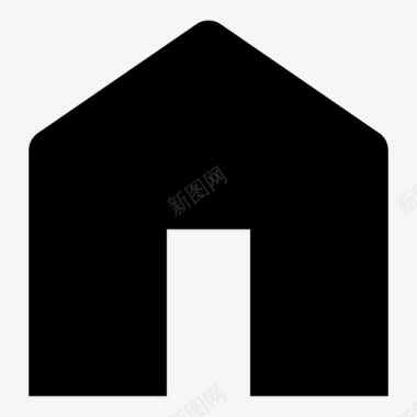 住所庄园房子图标图标