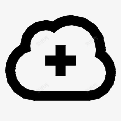 cloudplus添加icloud图标svg_新图网 https://ixintu.com cloudplus icloud 服务器 添加