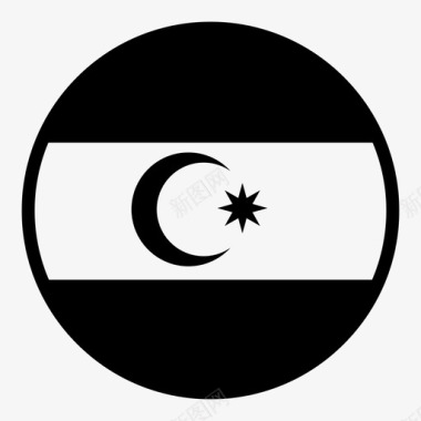 阿塞拜疆国旗国家国旗图标图标
