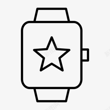 smartwatch收藏夹applesmartwatch时钟图标图标