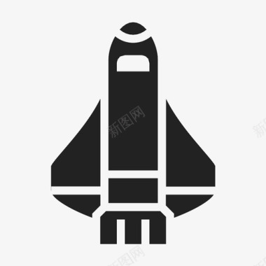 航天飞机太空探索宇宙飞船图标图标