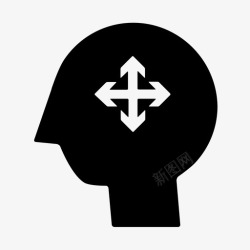 最重要的决定头脑决定困境图标高清图片