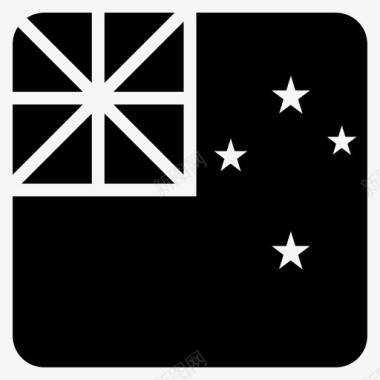 新西兰国家国旗图标图标