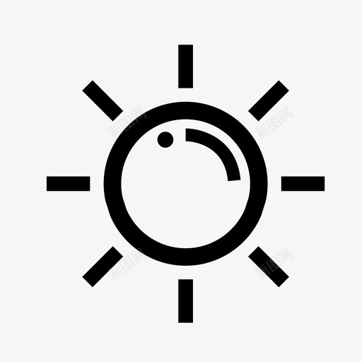 太阳白天天空图标svg_新图网 https://ixintu.com 天气 天空 太阳 白天 阳光
